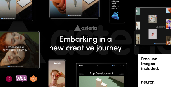 Asteria - Creative Portfolio WordPress Theme Logo